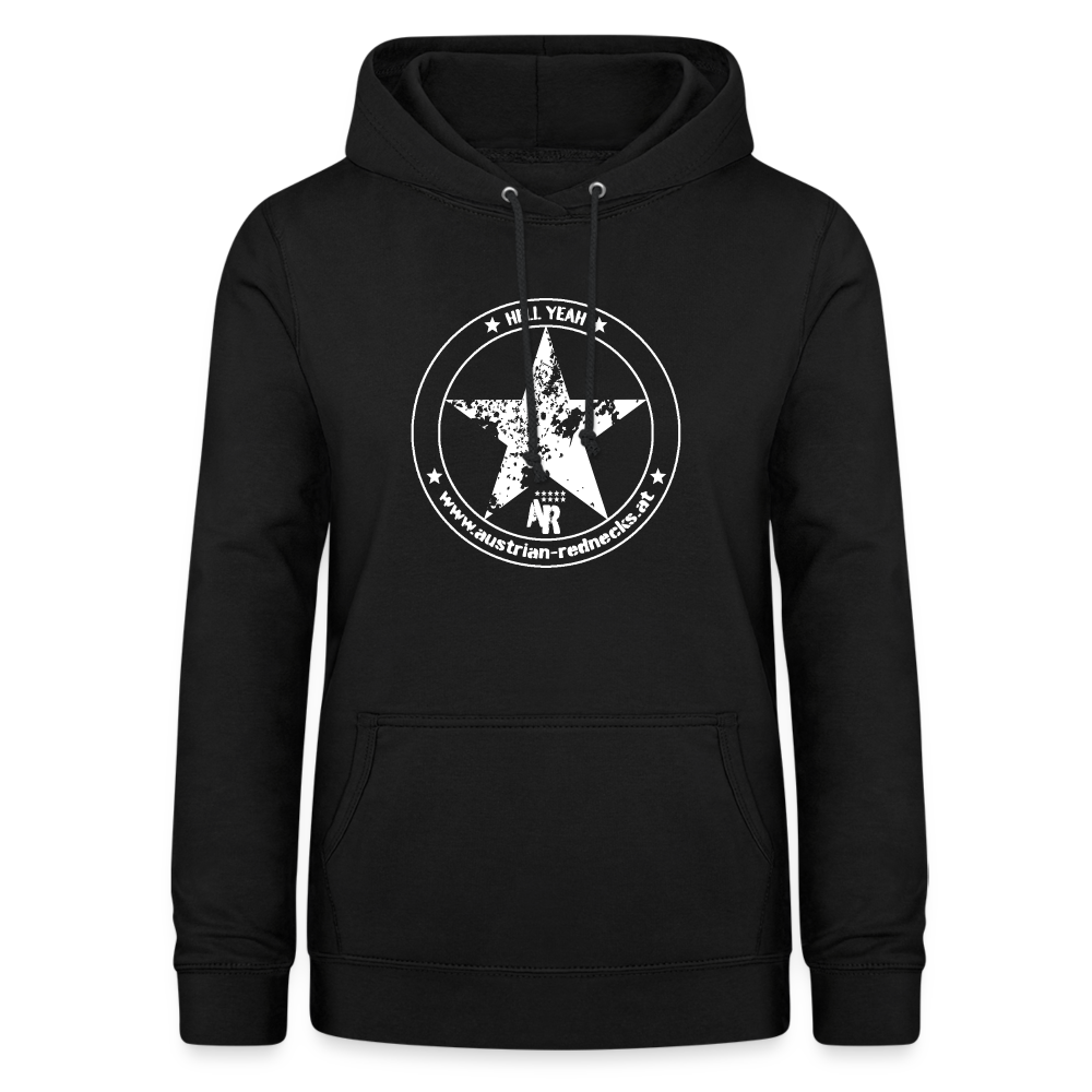 HELL YEAH Hoodie for Redneck Girls - Schwarz