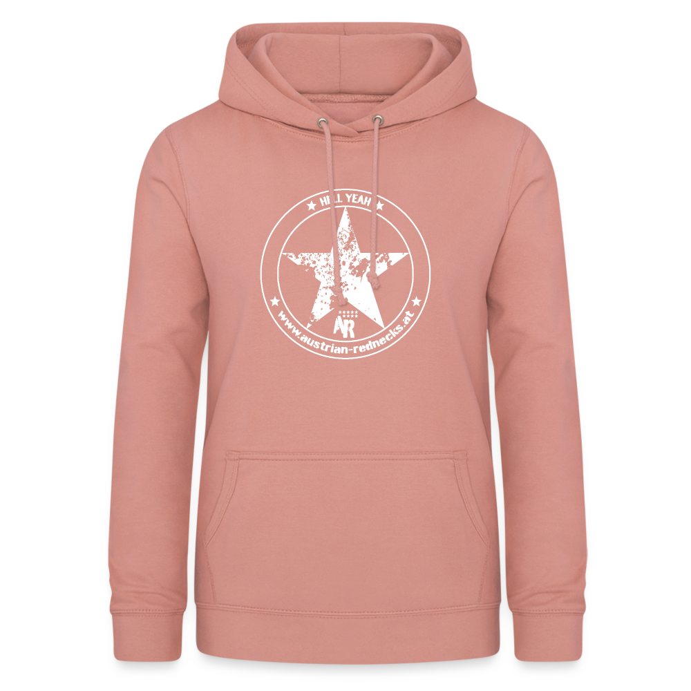 HELL YEAH Hoodie for Redneck Girls - Altrosa