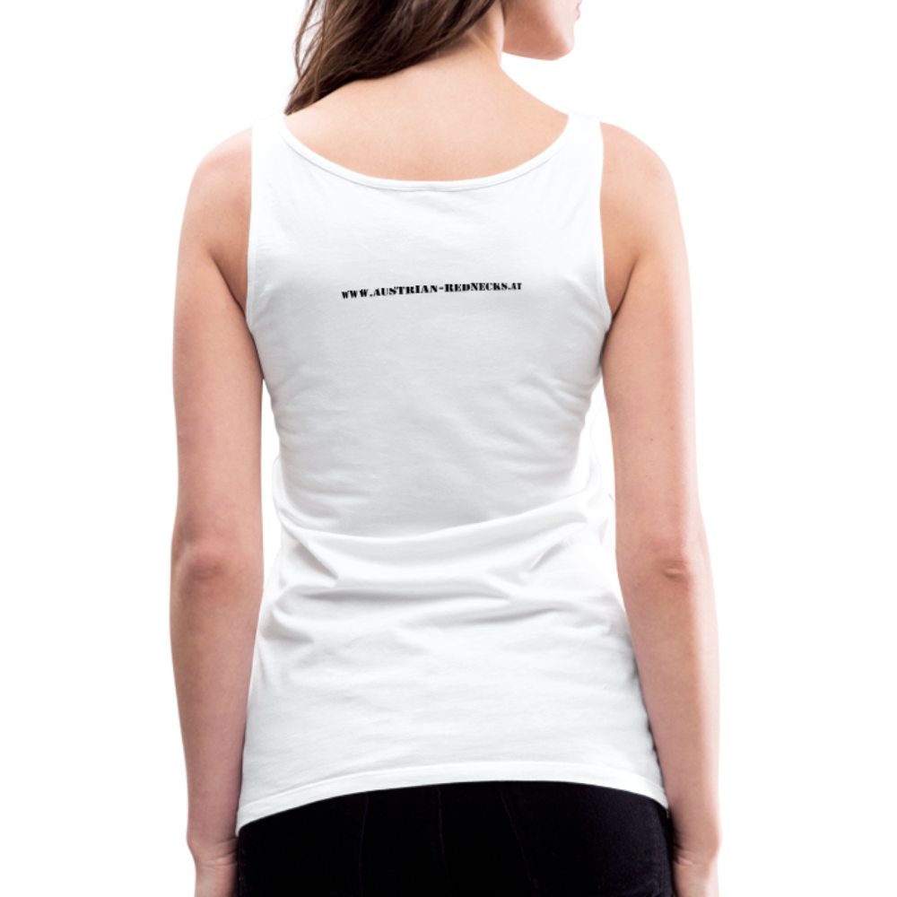 AUSTRIAN REDNECKS Frauen Premium Tank Top - weiß