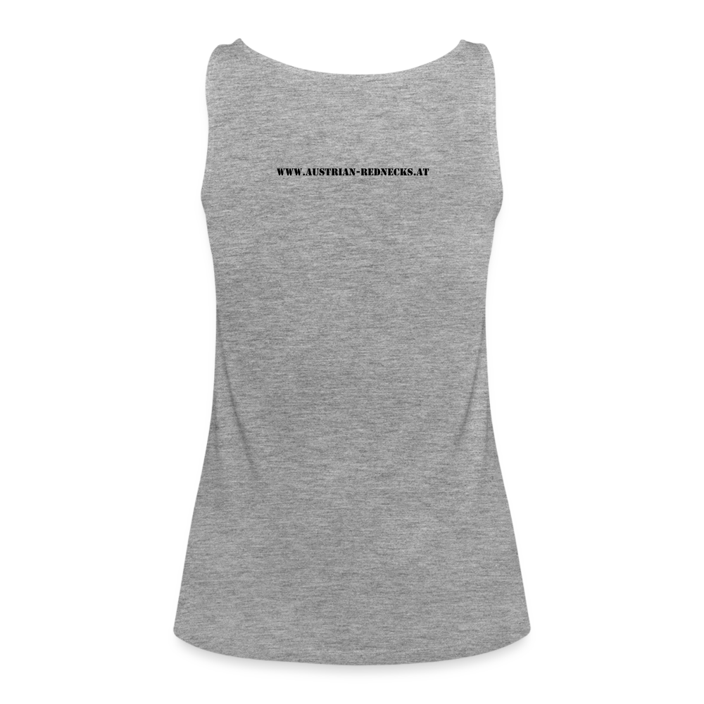 AUSTRIAN REDNECKS Frauen Premium Tank Top - Grau meliert