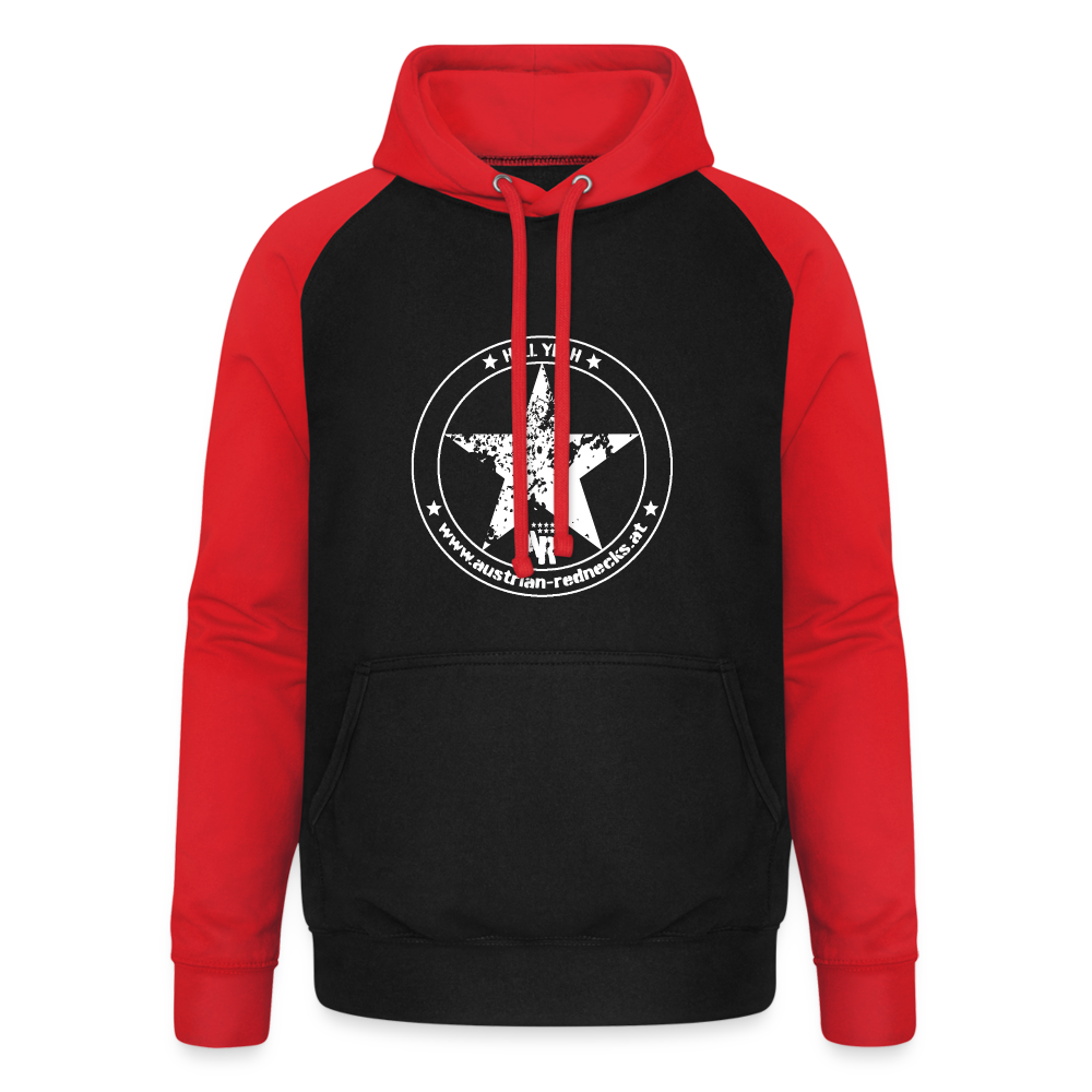 HELL YEAH Hoodie für beide - Schwarz/Rot