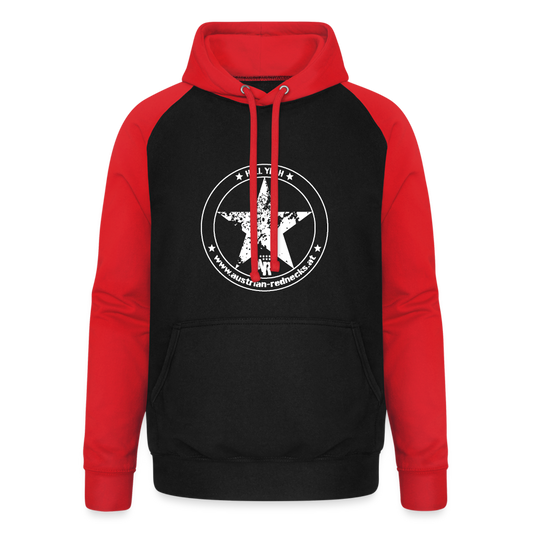 HELL YEAH Hoodie für beide - Schwarz/Rot