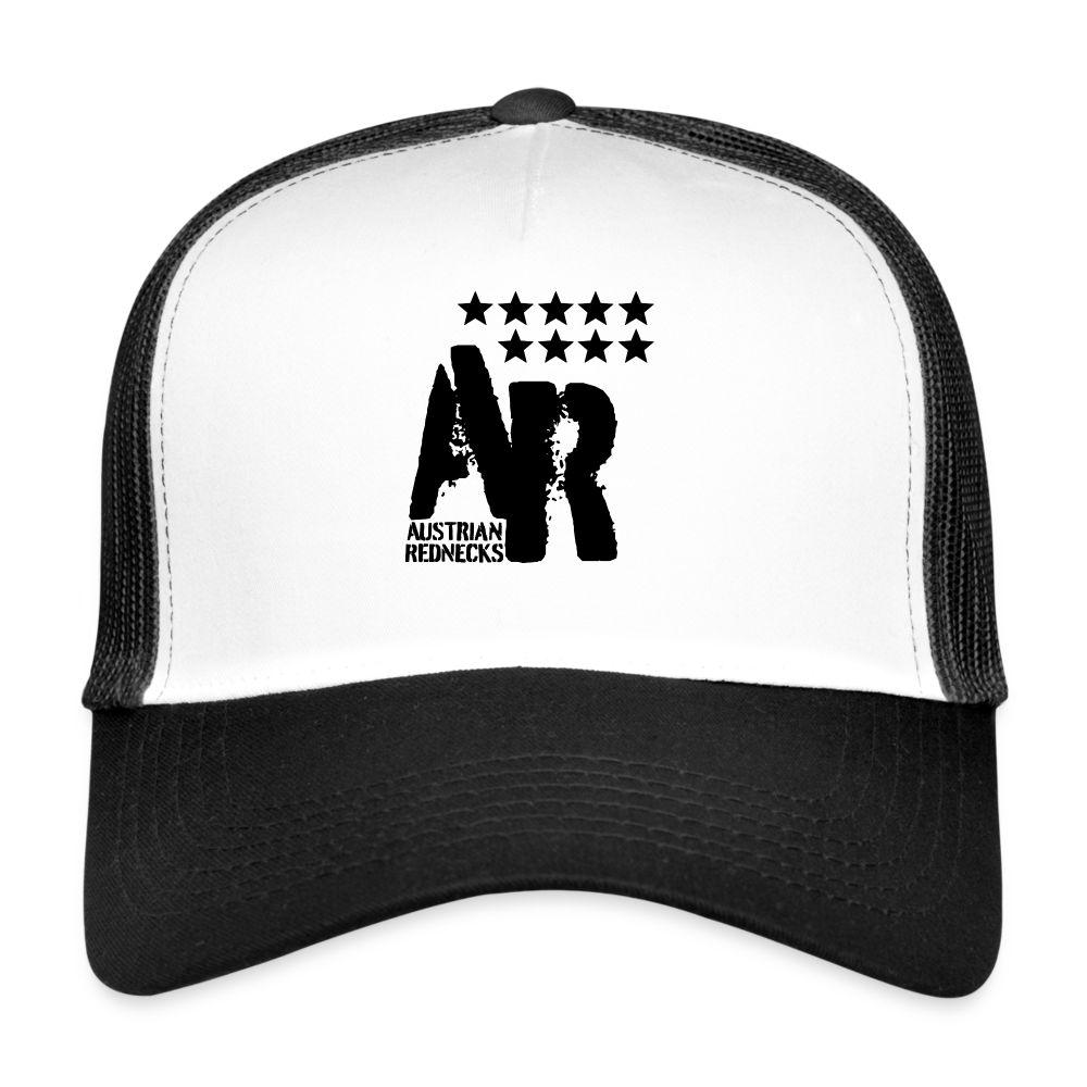 AUSTRIAN REDNECKS Trucker Cap - Weiß/Schwarz