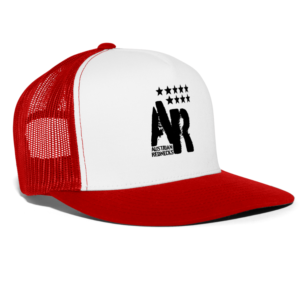 AUSTRIAN REDNECKS Trucker Cap - Weiß/Rot