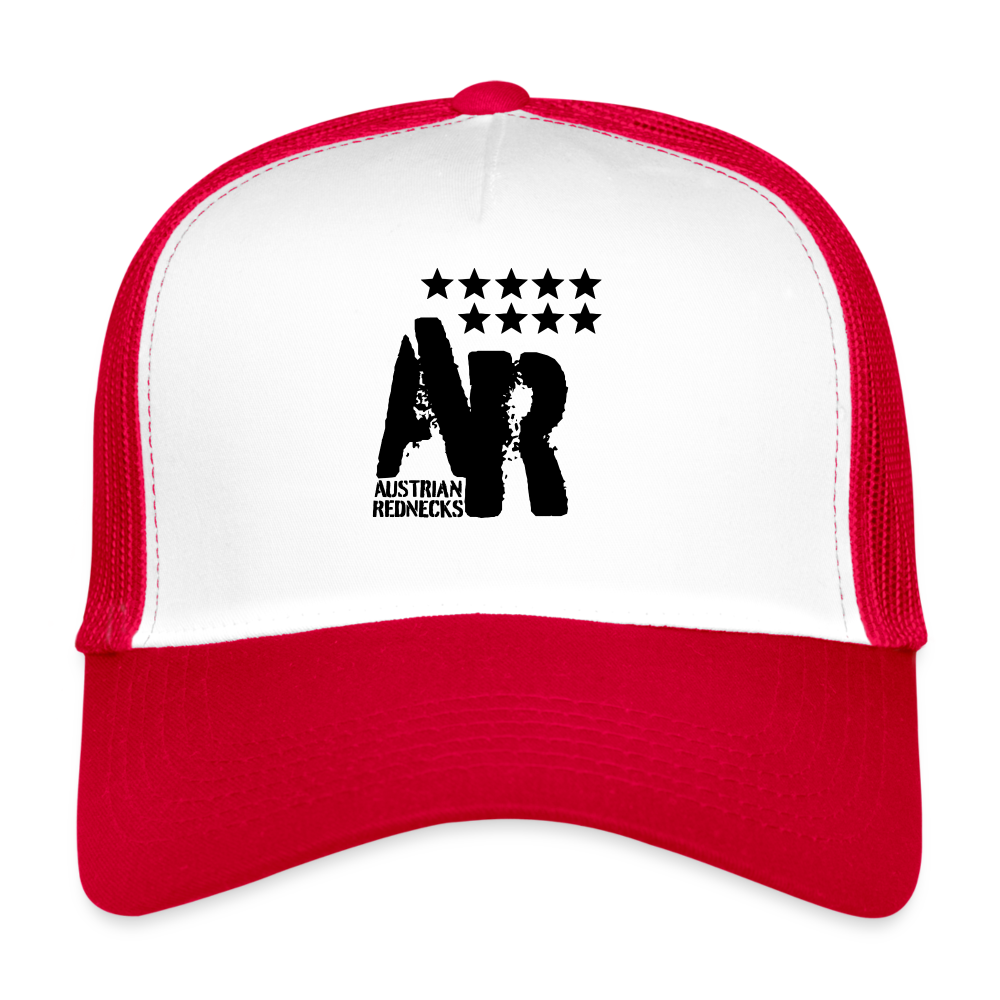 AUSTRIAN REDNECKS Trucker Cap - Weiß/Rot